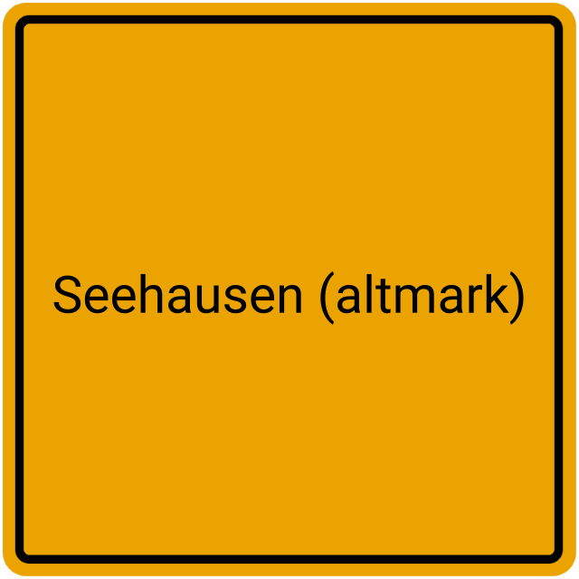 Meldebestätigung Seehausen (Altmark)